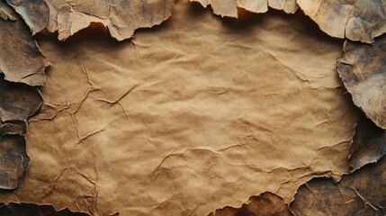 Fototapeta premium Aged textured stained paper design, vintage and distressed, perfect for historical projects