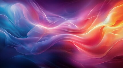 Obraz premium A dreamlike space interwoven with dazzling light and shadow