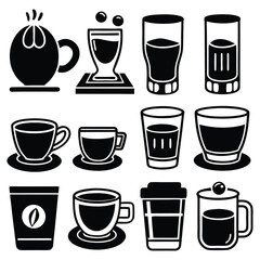 espresso icons bundle a set of vector icons repr