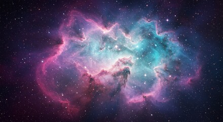 nebula and space