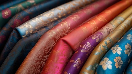 Silk textile fabric