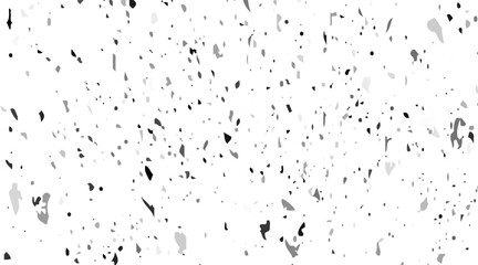 Dirty monochrome pattern of the old worn surface. Grunge background of black and white. Abstract illustration texture of cracks, chips, dot.