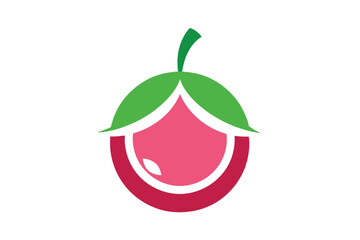 vector illustration of an lichee icon