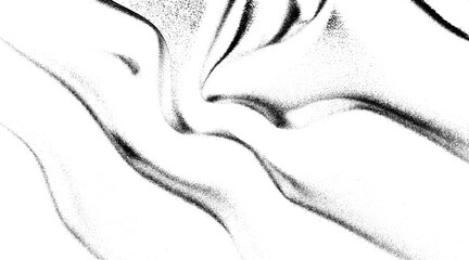 Dirty monochrome pattern of the old worn surface. Grunge background of black and white. Abstract illustration texture of cracks, chips, dot.