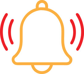 notification bell icon  alert & reminder symbol vector