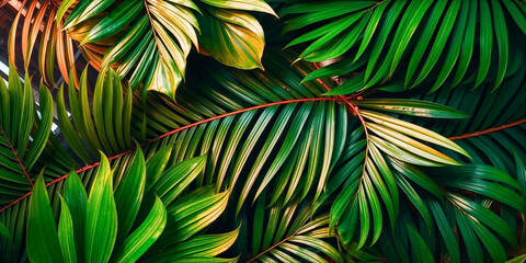 Nature's Patterns: Intricate Green Leaf Close-Up