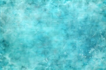 Obraz premium Abstract Teal Watercolor Background Texture Design for Art Prints and Web