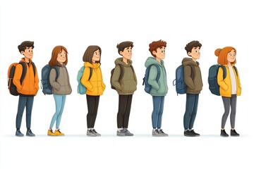 group of young people