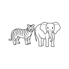 Tiger Elephant Selotte