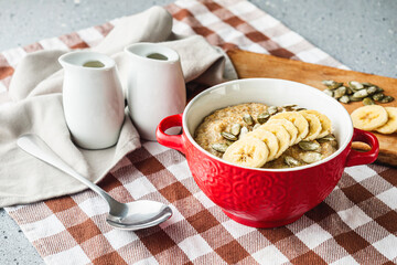 Healthy Banana Oatmeal Breakfast Nutritious and Delicious