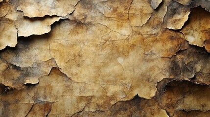 Fototapeta premium Aged textured stained paper design, vintage and distressed, perfect for historical projects