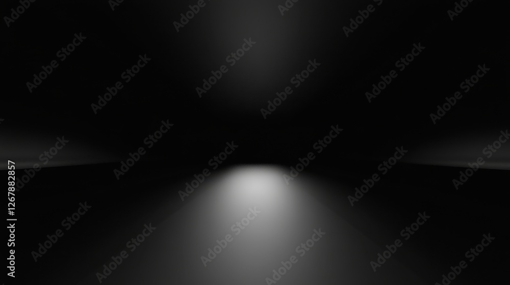 Aufkleber a dark, atmospheric image featuring a subtle play of light and shadow in a minimalist setting