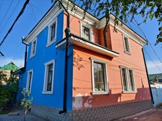 Cityscape and the natural of Yining city, YIli, Xinjiang, China