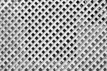 background of white slats joined diagonally