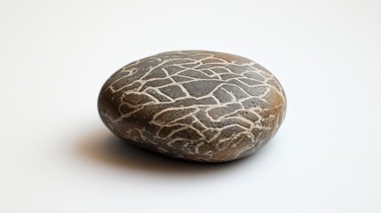 Polished stone, intricate patterns, studio shot. Possible use Education or nature-related articles, design inspiration