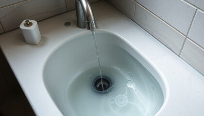 Fototapeta premium sink in a bathroom