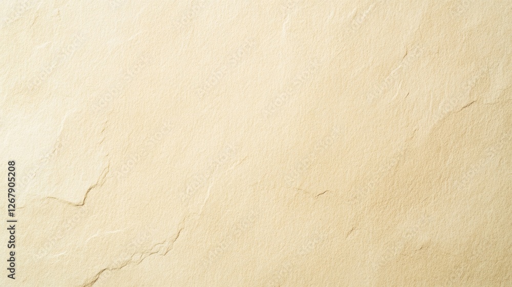 Aufkleber textured surface of beige stone with subtle patterns and variations in color. generative ai