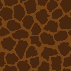 Abstract modern giraffe seamless pattern. Animals trendy background. Colorful decorative vector stock illustration for print, card, postcard, fabric, textile. Modern ornament of stylized skin.