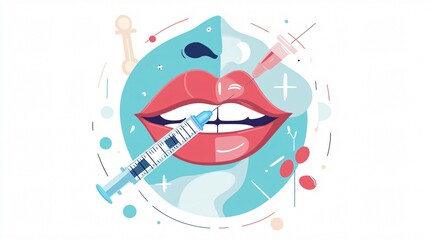 Professional Lip Filler Injection Procedure by Doctor