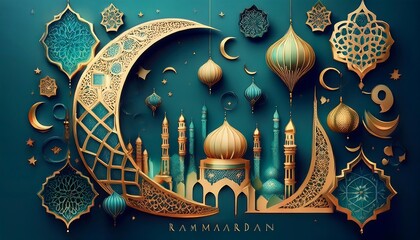 Ramadan Kareem Collection: Spiritual, Festive, and Artistic Depictions of Islamic Traditions