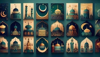 Ramadan Kareem Collection: Spiritual, Festive, and Artistic Depictions of Islamic Traditions