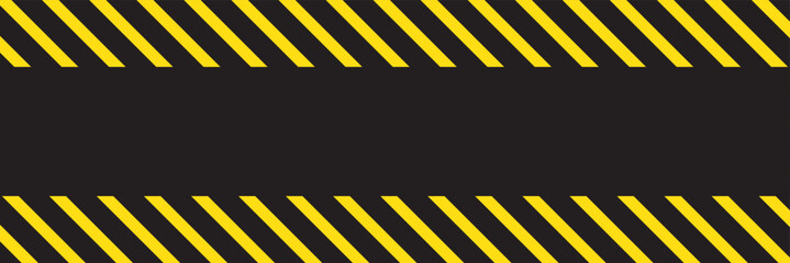 Warning icon design. exclamation icon. Attention Illustration icon. Warning Symbol. Caution symbol sign design. Warning yellow black diagonal stripes line. Vector illustration . EPS 10