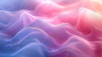 Obraz premium Pastel Waves Abstract Background