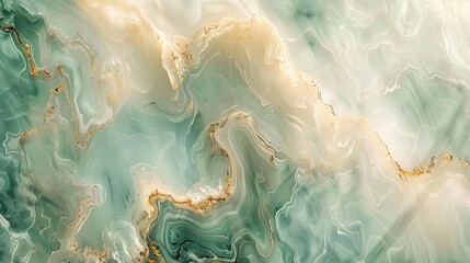 A surreal abstract image featuring soft flowing textures in warm pastel tones, resembling fluid waves or delicate sculpted formations.