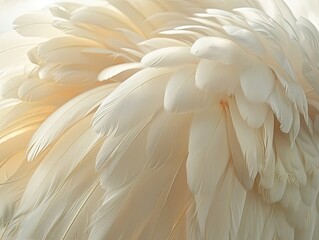 Obraz premium The combination of softness and radiance evokes a sense of tranquility and ethereal beauty.