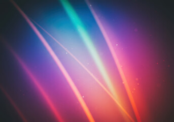 カラフルな光の背景素材