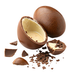 Delicious chocolate eggs