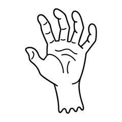 zombie hand