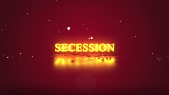 Secession word on politics