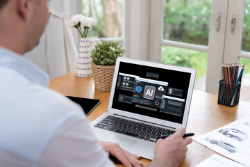 Generative AI virtual assistant tools for prompt engineer and user for ease of engage artificial...