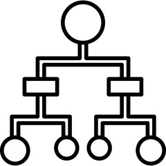Hierarchy Tree Icon