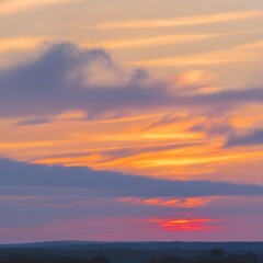 Obraz premium sunset in the sky