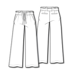 Wide Leg Trousers