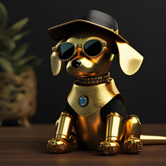 3d render of a robot