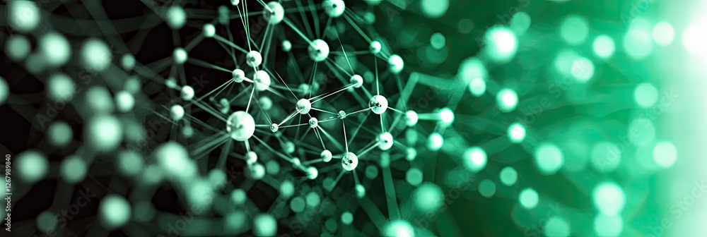 Poster Innovative Digital Patterns Showcasing Interconnected Technology Networks in Modern Design