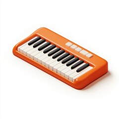 Keyboard isolated on white