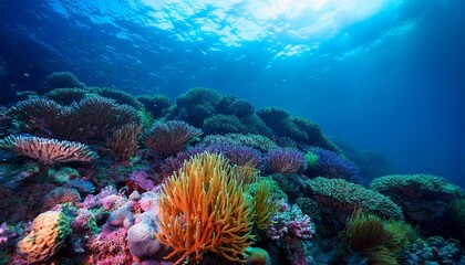 Obraz premium corals in the sea