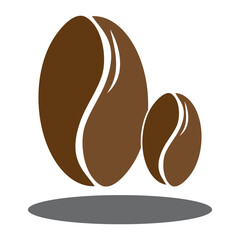 Coffee beans icon Vector and illustration