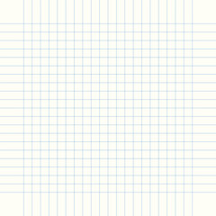 Grid paper. Abstract squared background with color graph. Geometric pattern for school, wallpaper, textures, notebook. Lined blank on transparent background.