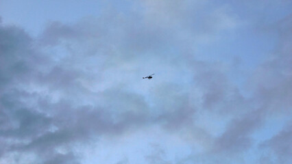 Flying in the open sky 