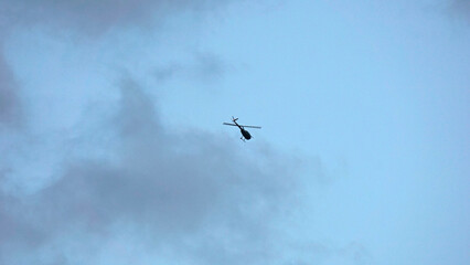 Flying in the open sky 