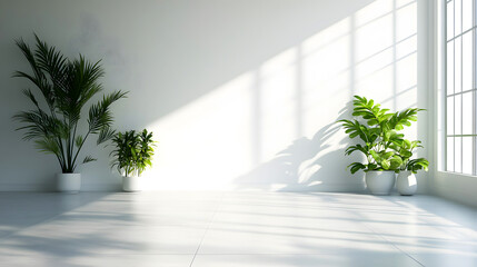 Minimalist green space