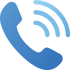 phone call icon communication & alert vector illustration