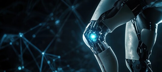 Futuristic Knee Prosthesis in Robotic Arm Design for Cutting-Edge Medical Technology