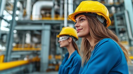 Petrochemical engineer teamwork meeting discussion at petroleum oil refinery industry area. Industrial factory technician worker manufacturing energy power gas system