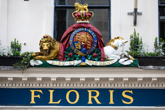 Floris London on Jermyn Street in London, UK